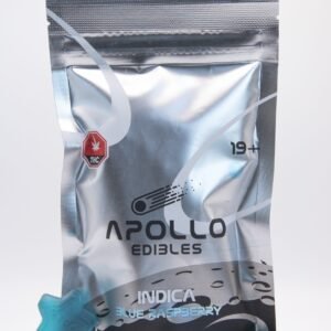 Apollo Edibles – Blue Raspberry Shooting Stars 3000MG THC (INDICA)