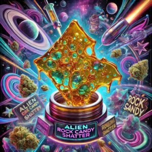 Alien Rock Candy Shatter - The Green Samurai