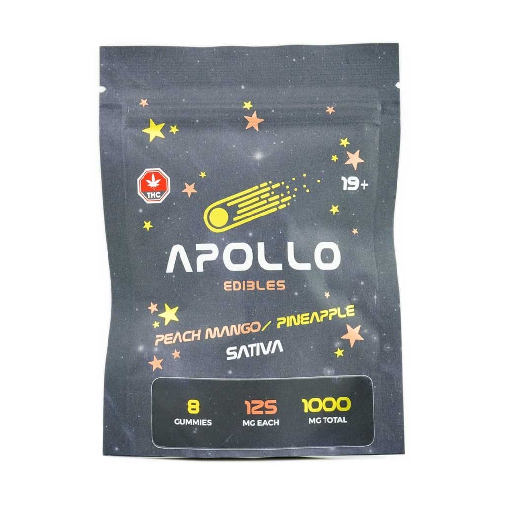 Pack Of 3 - Apollo Edibles – Shooting Stars 1000mg Thc