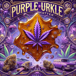 Purple Urkle Shatter - The Green Samurai