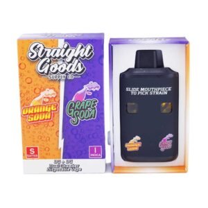 Straight Goods – Dual Chamber Vape – Orange Soda + Grape Soda (3 Grams + 3 Grams)