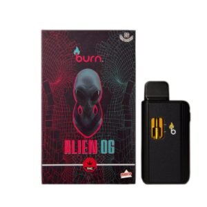 BURN 3ML DISPOSABLE VAPES – ALIEN OG THC DISTILLATE