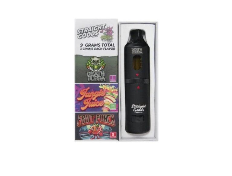 Straight Goods – Triple Chamber Vape – Death Bubba + Fruit Punch + Jungle Juice (3 Grams + 3 Grams + 3 Gram)