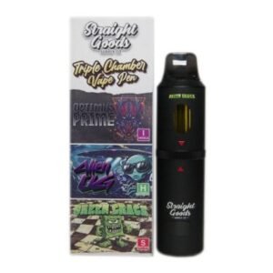 Straight Goods – Triple Chamber Vape – Optimus Prime + Alien OG + Green Crack (3 Grams + 3 Grams + 3 Gram)