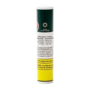 CANNONS: WHITE RHINO X APPLE FRITTER PRE-ROLL (INDICA) (2 X 1G PRE-ROLL)