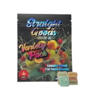 Pack Of 5 - Straight Goods Edibles – Variety Pack 300MG THC