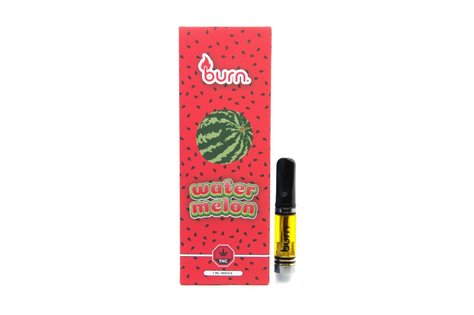 BURN 3ML DISPOSABLE VAPES – WATERMELON KUSH THC DISTILLATE